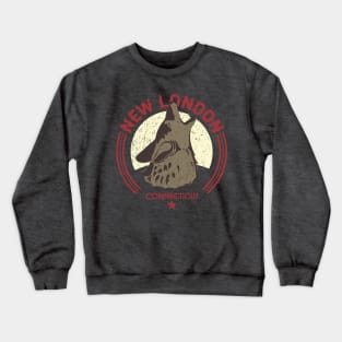 Lonesome New London Coyote Crewneck Sweatshirt